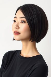 大塚美容室wiz lil whiteのショートボブスタイル｜大塚駅徒歩3分
